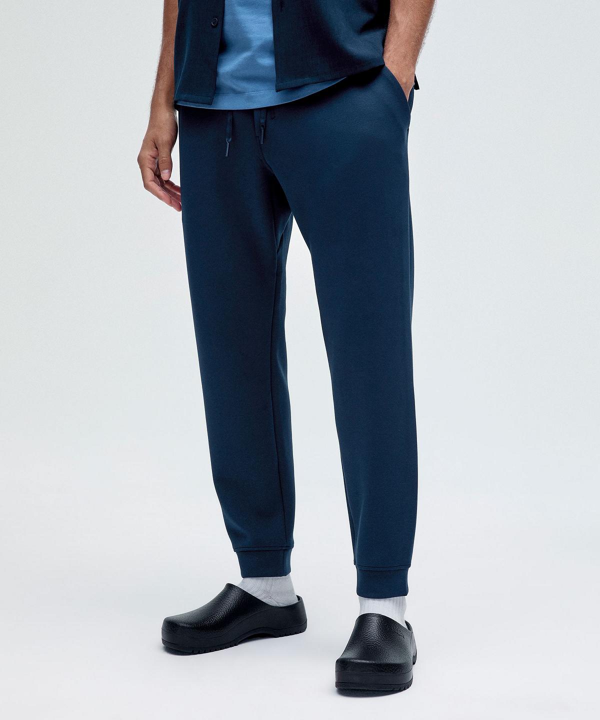 Navy Lululemon Smooth Spacer Men Joggers | NZ_LuLu85789