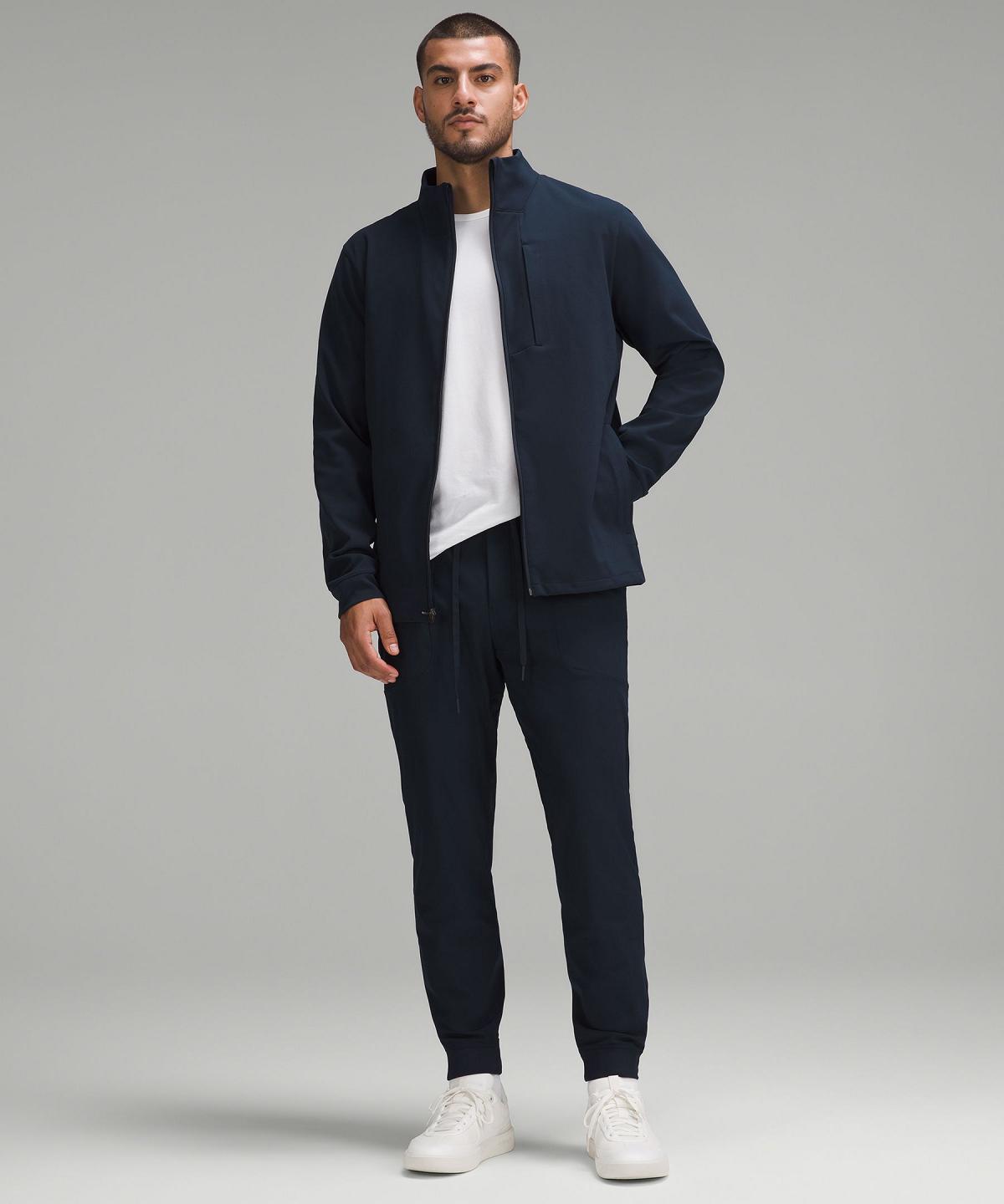 Navy Lululemon Sojourn Men Coats & Jackets | NZ_LuLu65137