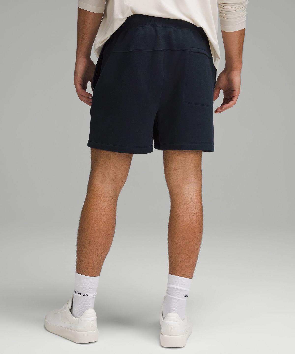 Navy Lululemon Steady State 5" Men Shorts | NZ_LuLu89855