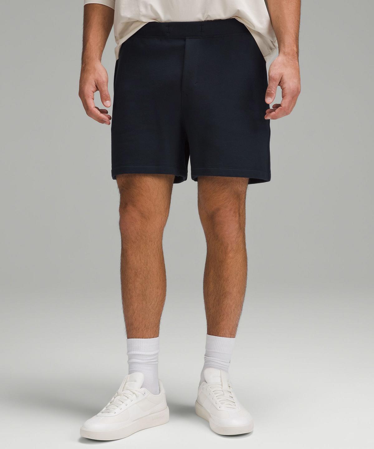 Navy Lululemon Steady State 5" Men Shorts | NZ_LuLu89855