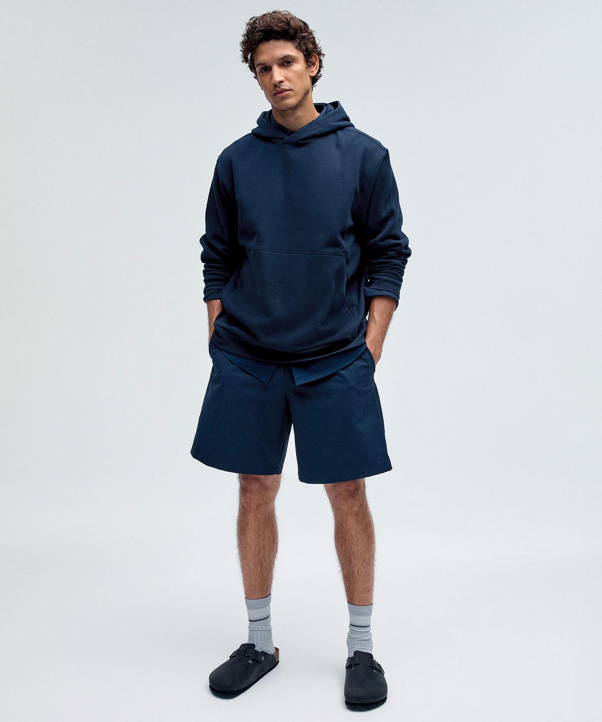 Navy Lululemon Steady State Men Hoodies & Sweatshirts | NZ_LuLu63848