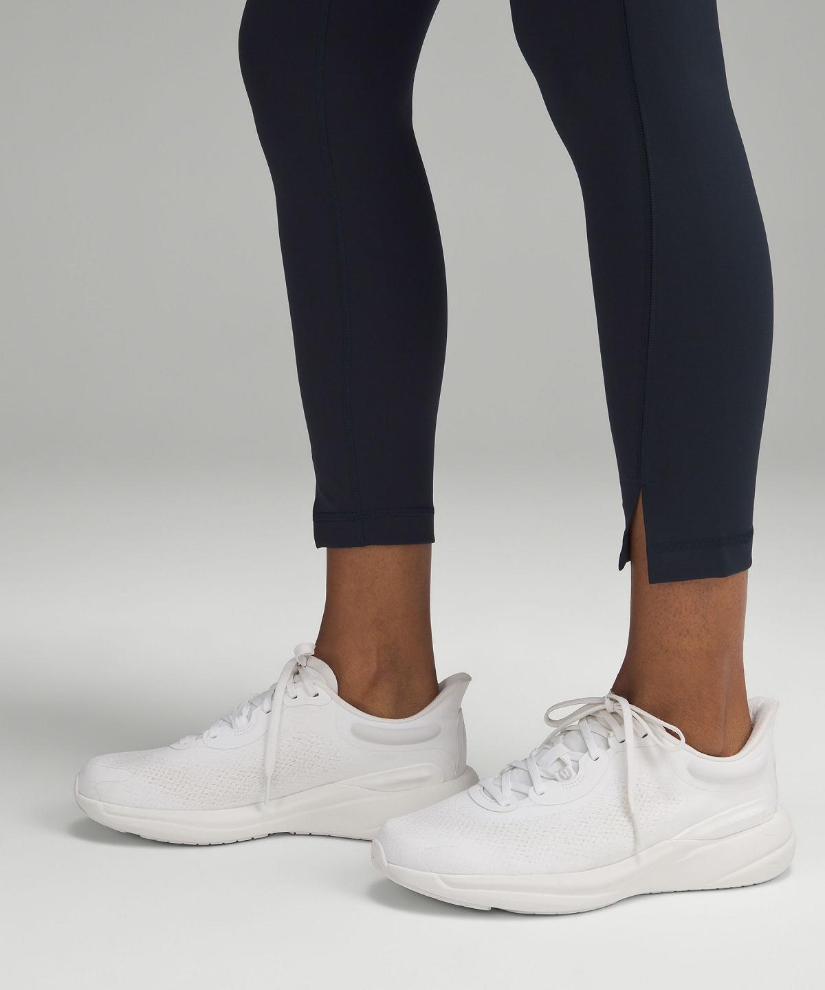 Navy Lululemon Wunder Train High-Rise Tight 25" Women Leggings | NZ_LuLu59689