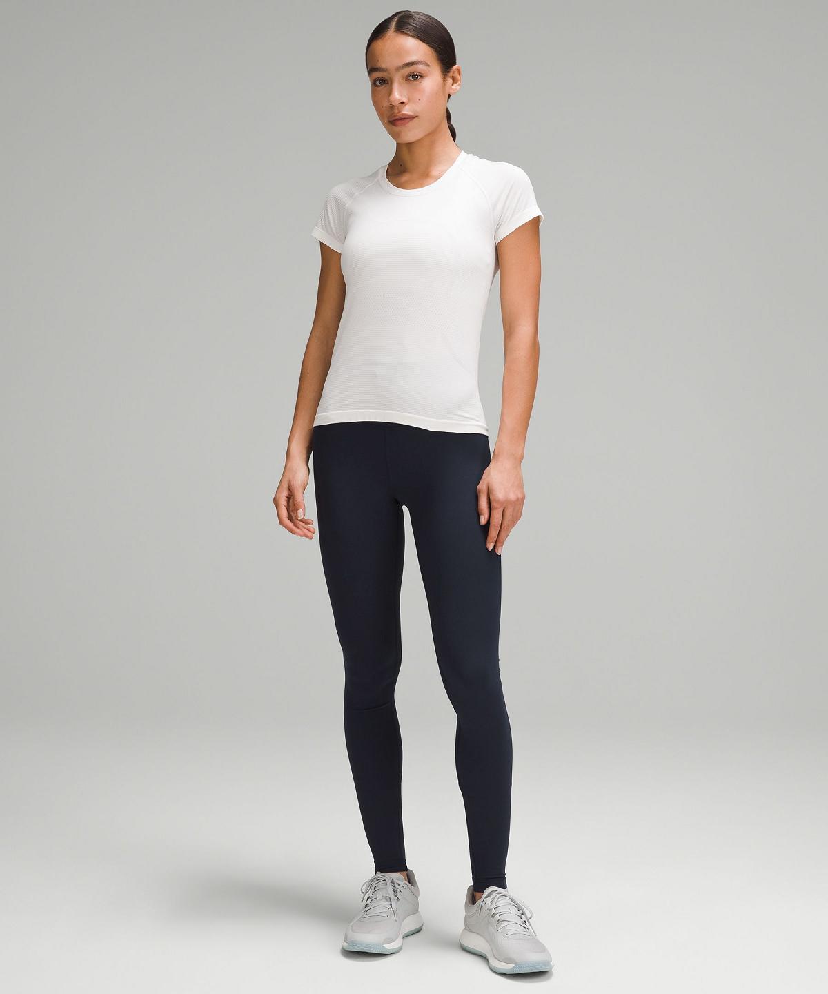 Navy Lululemon Wunder Train High-Rise Tight 31" Women Leggings | NZ_LuLu97968