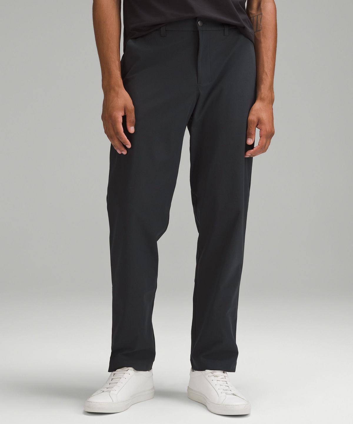 Obsidian Lululemon ABC Relaxed-Fit 30"L Men Trousers | NZ_LuLu76459