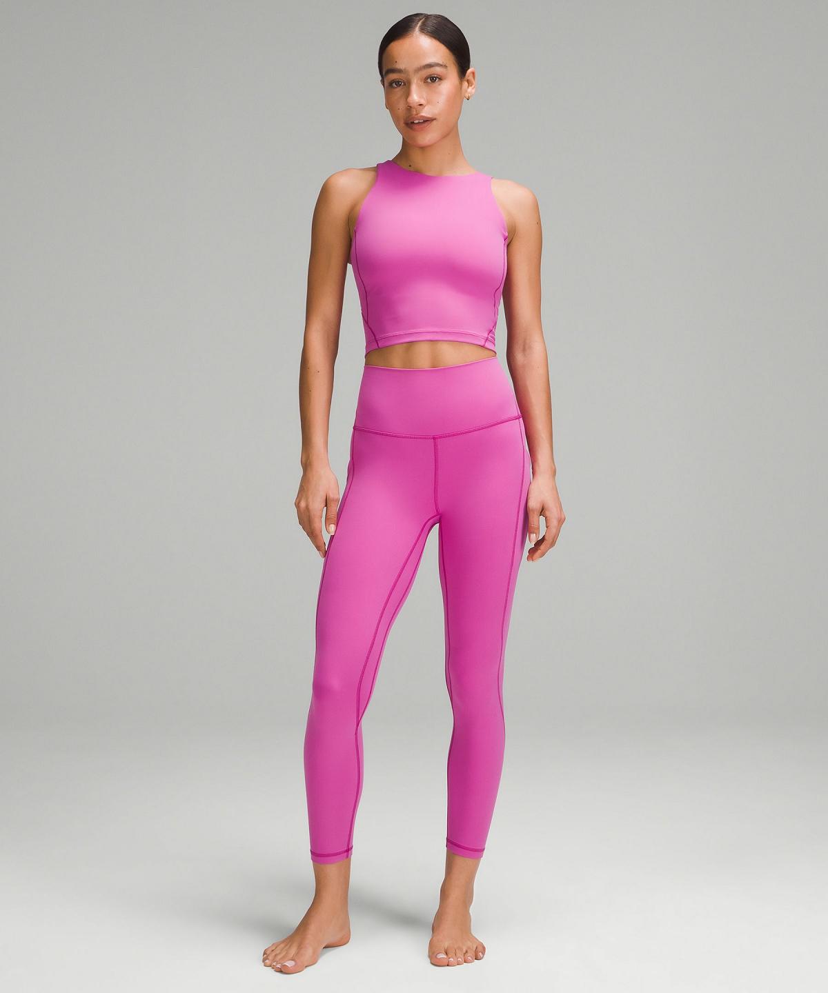 Pink Lululemon Align™ High-Neck Women Shirts | NZ_LuLu12605