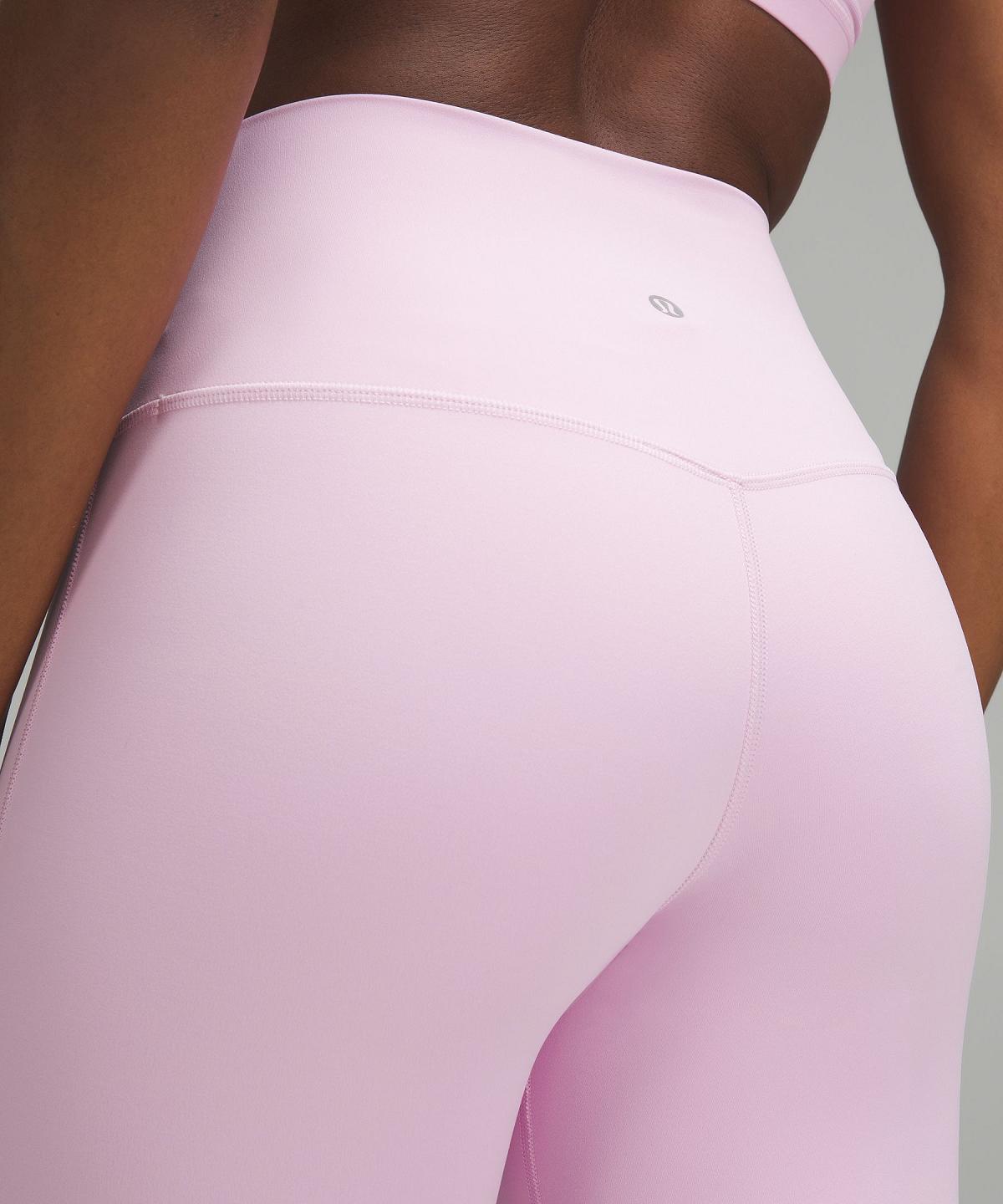 Pink Lululemon Align™ High-Rise Crop 21" Women Pants | NZ_LuLu11142