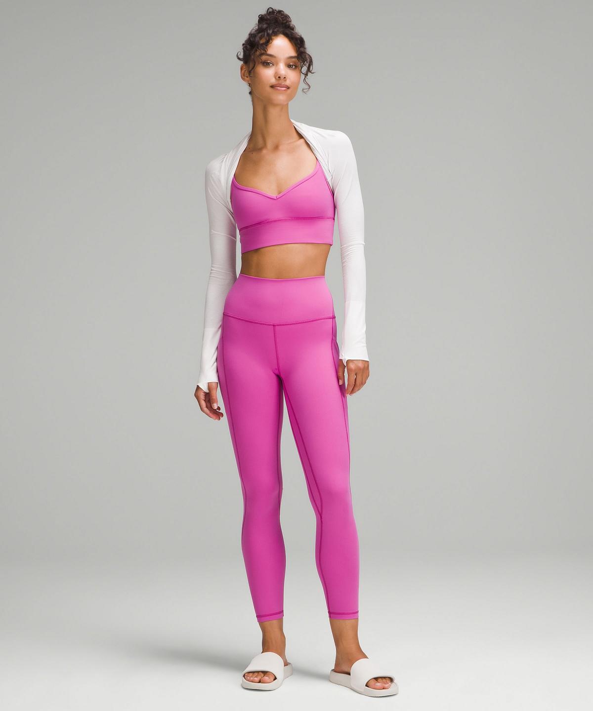 Pink Lululemon Align™ Sweetheart Women Sports Bra | NZ_LuLu59222