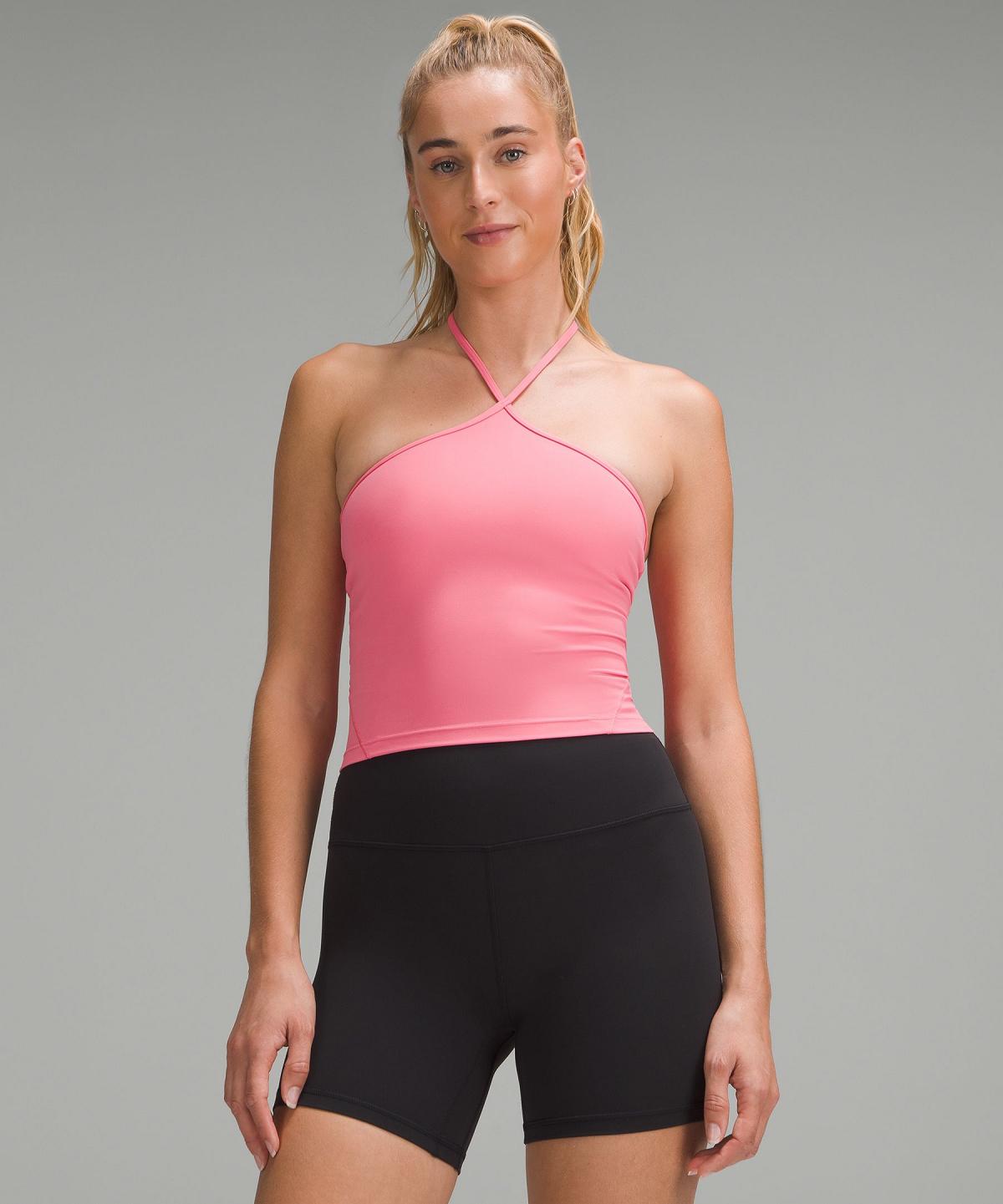 Pink Lululemon Align™ T-Strap Women Shirts | NZ_LuLu76569