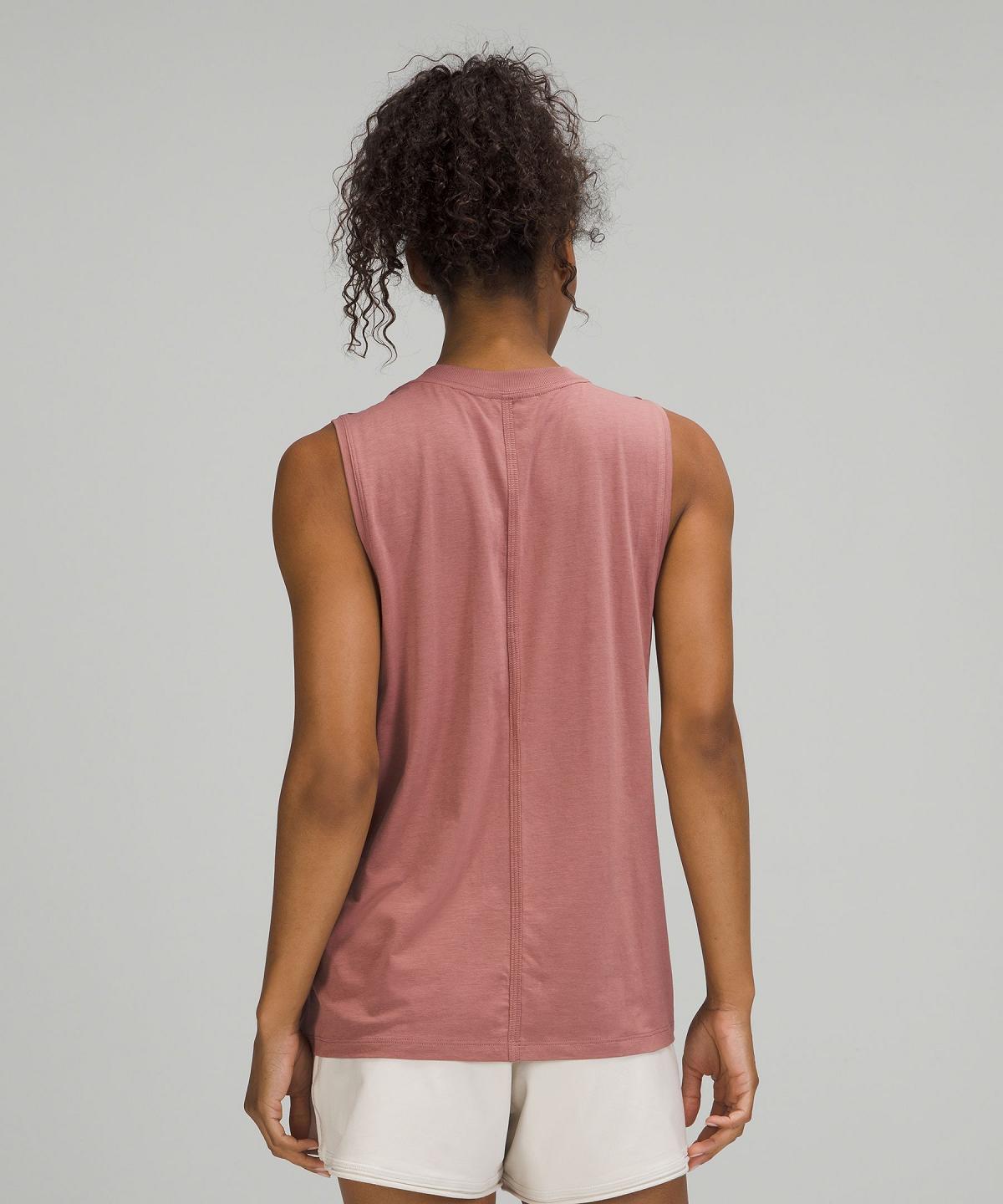 Pink Lululemon All Yours Women Tank Top | NZ_LuLu24698