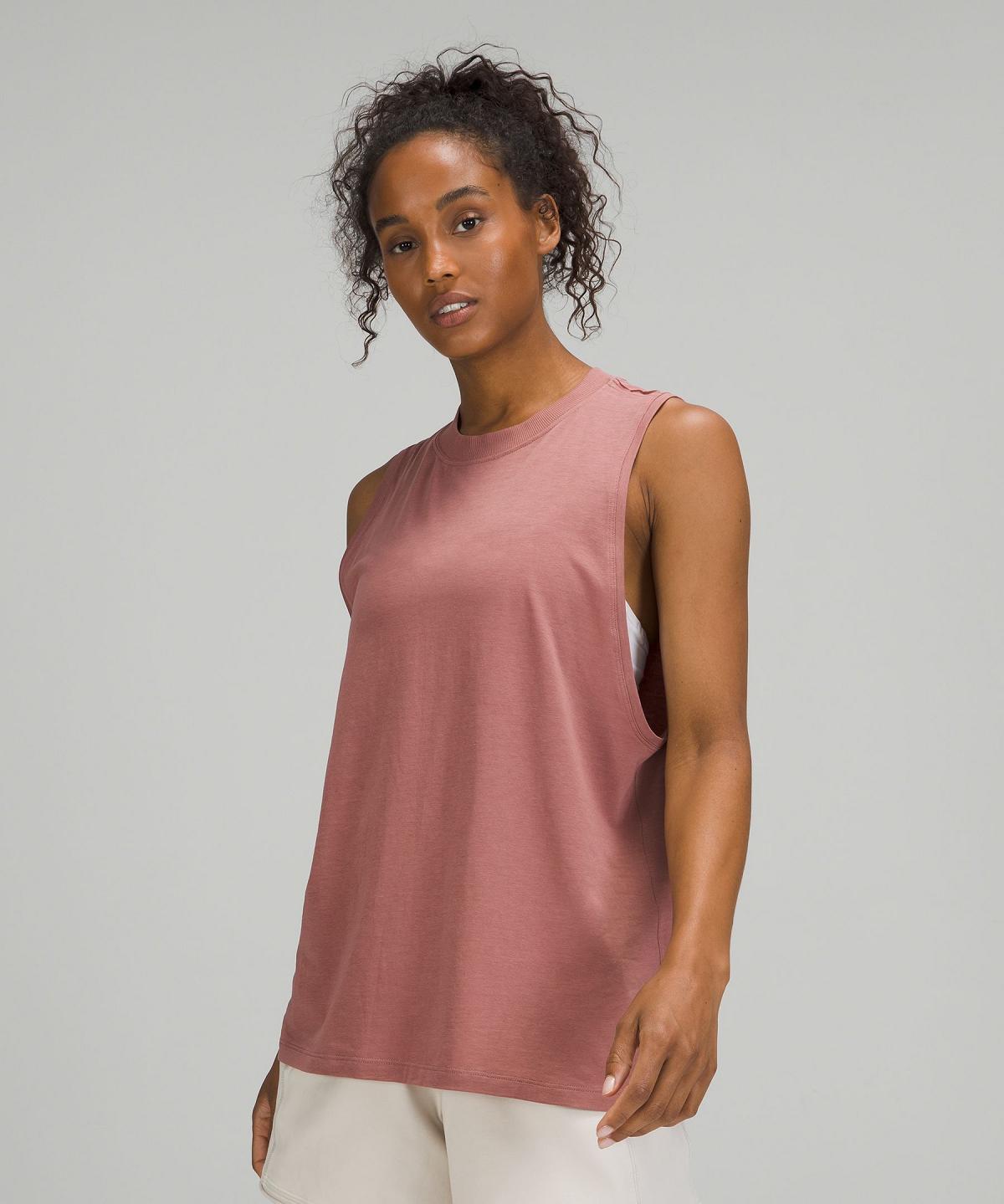 Pink Lululemon All Yours Women Tank Top | NZ_LuLu24698