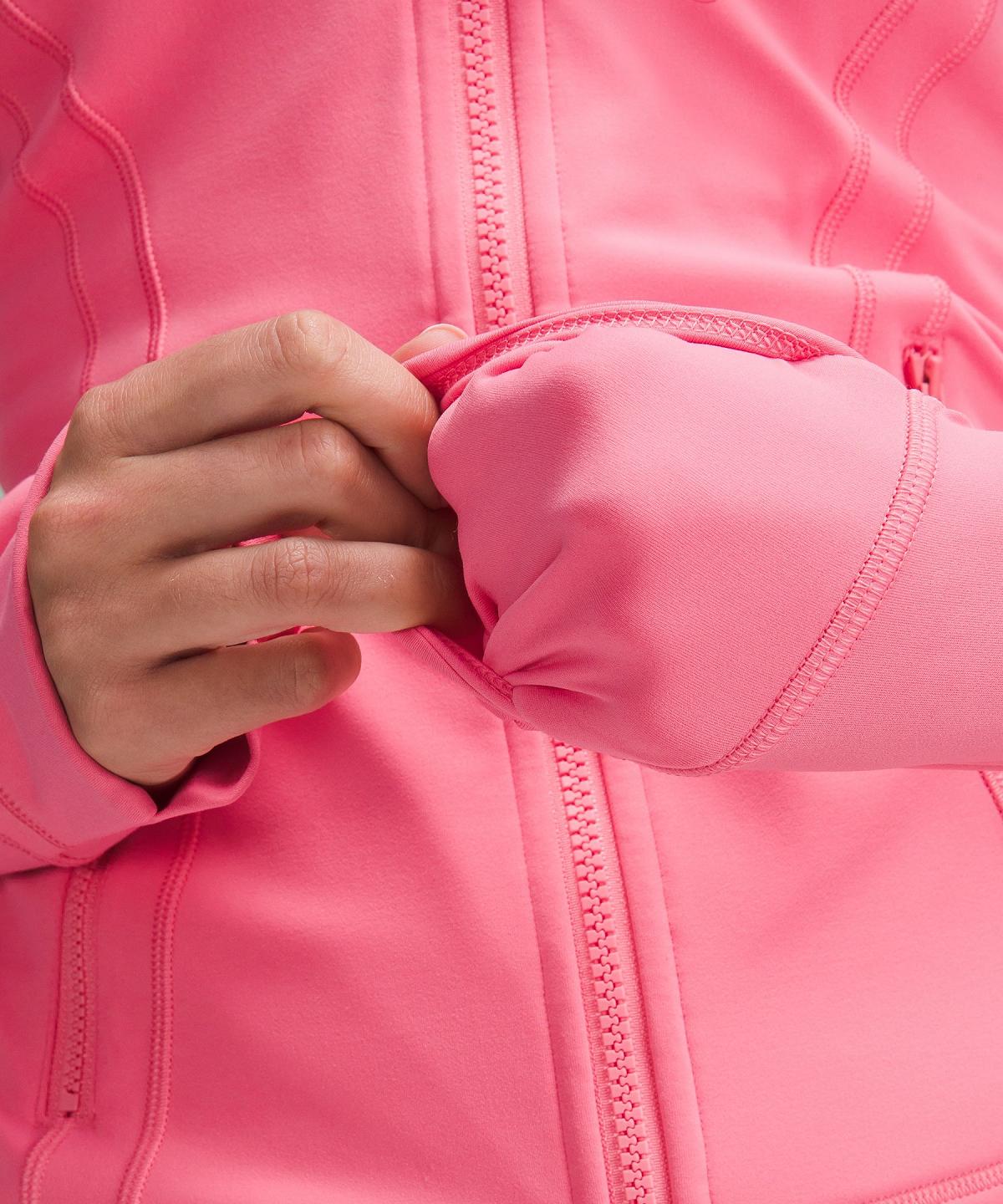 Pink Lululemon Define Hooded Women Coats & Jackets | NZ_LuLu21953