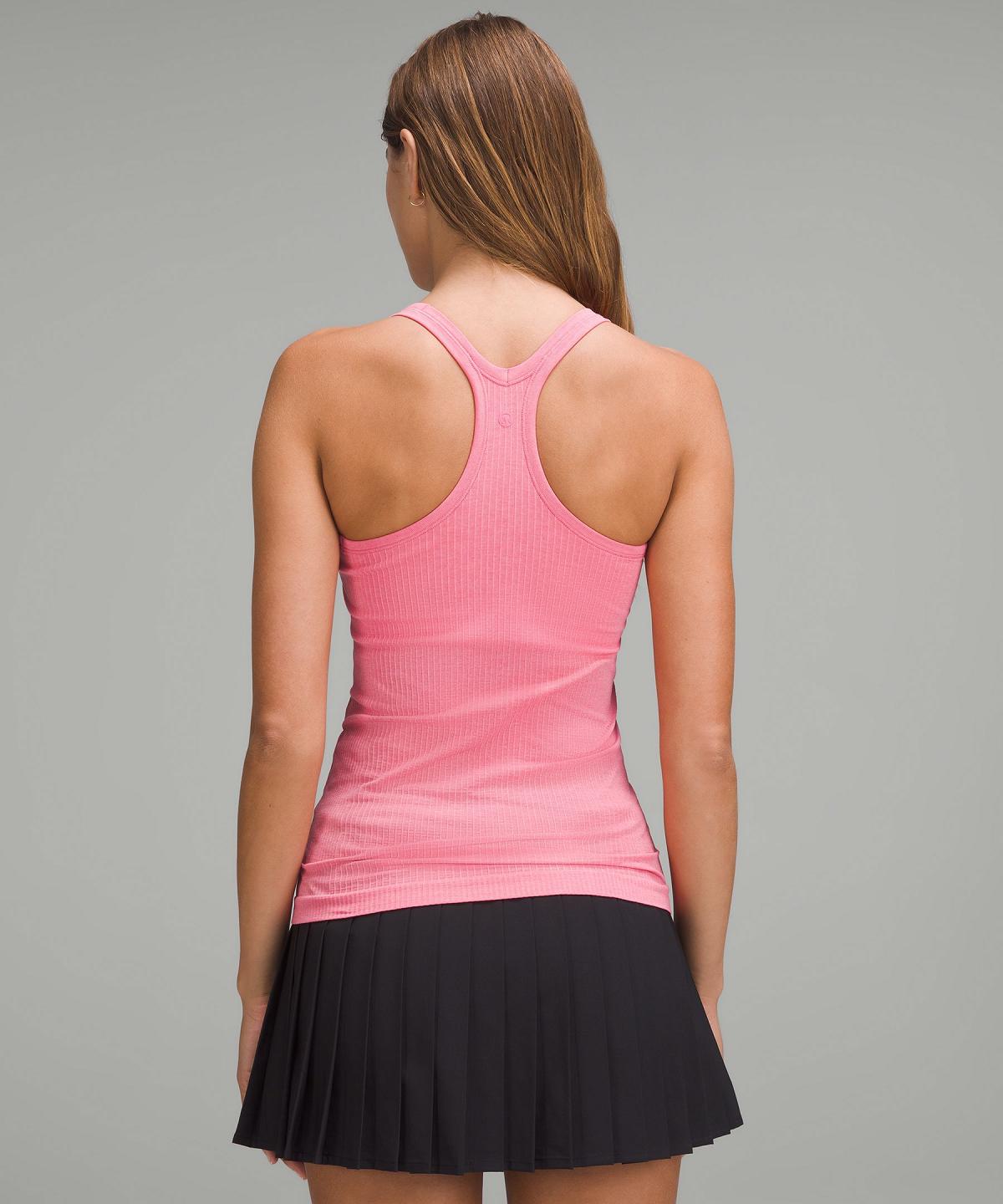 Pink Lululemon Ebb to Street Women Shirts | NZ_LuLu84845