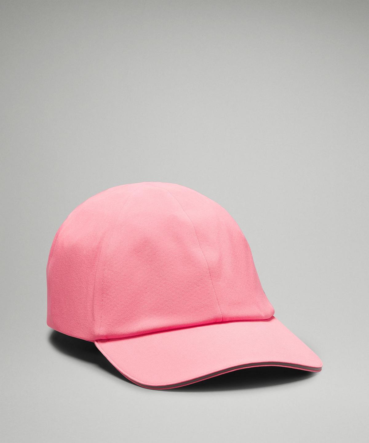 Pink Lululemon Fast and Free Running Men Hats | NZ_LuLu49945