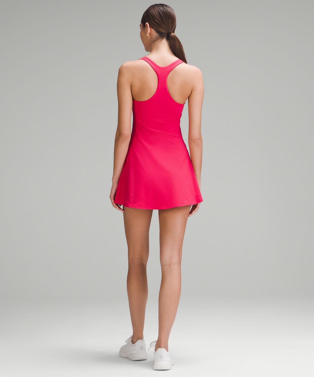 Pink Lululemon Lightweight Linerless Tennis Women Dress | NZ_LuLu41729