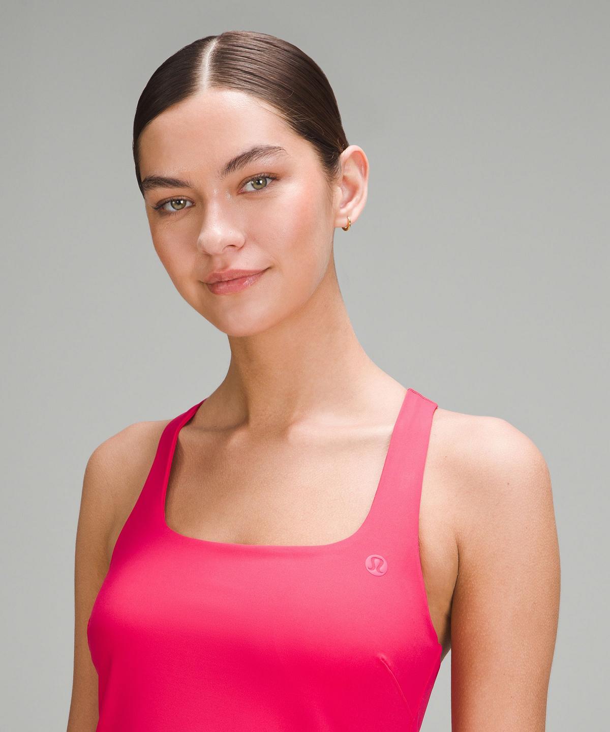 Pink Lululemon Lightweight Linerless Tennis Women Dress | NZ_LuLu41729