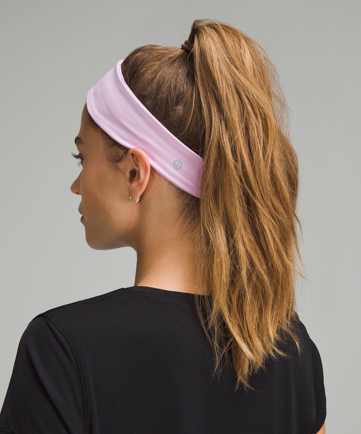 Pink Lululemon Luxtreme Training Headband Women Hair Accessories | NZ_LuLu17819