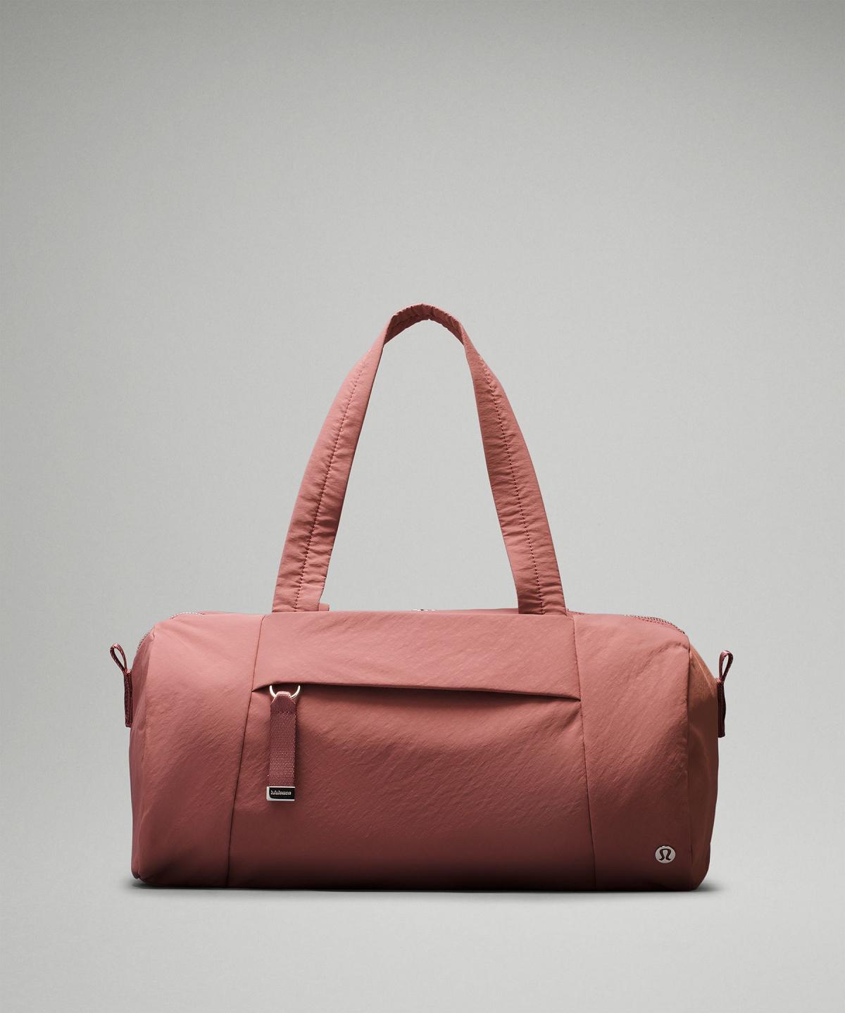 Pink Lululemon On My Level Barrel 16L Bag Duffle Bags | NZ_LuLu83181