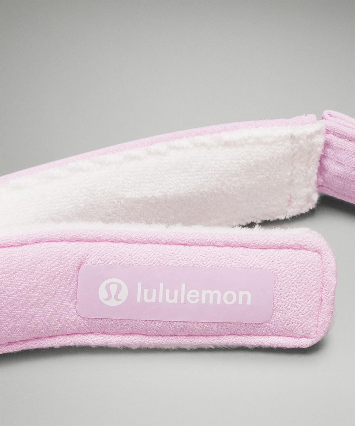 Pink Lululemon Removable Sweatband All-Sport Visor Men Hats | NZ_LuLu48265