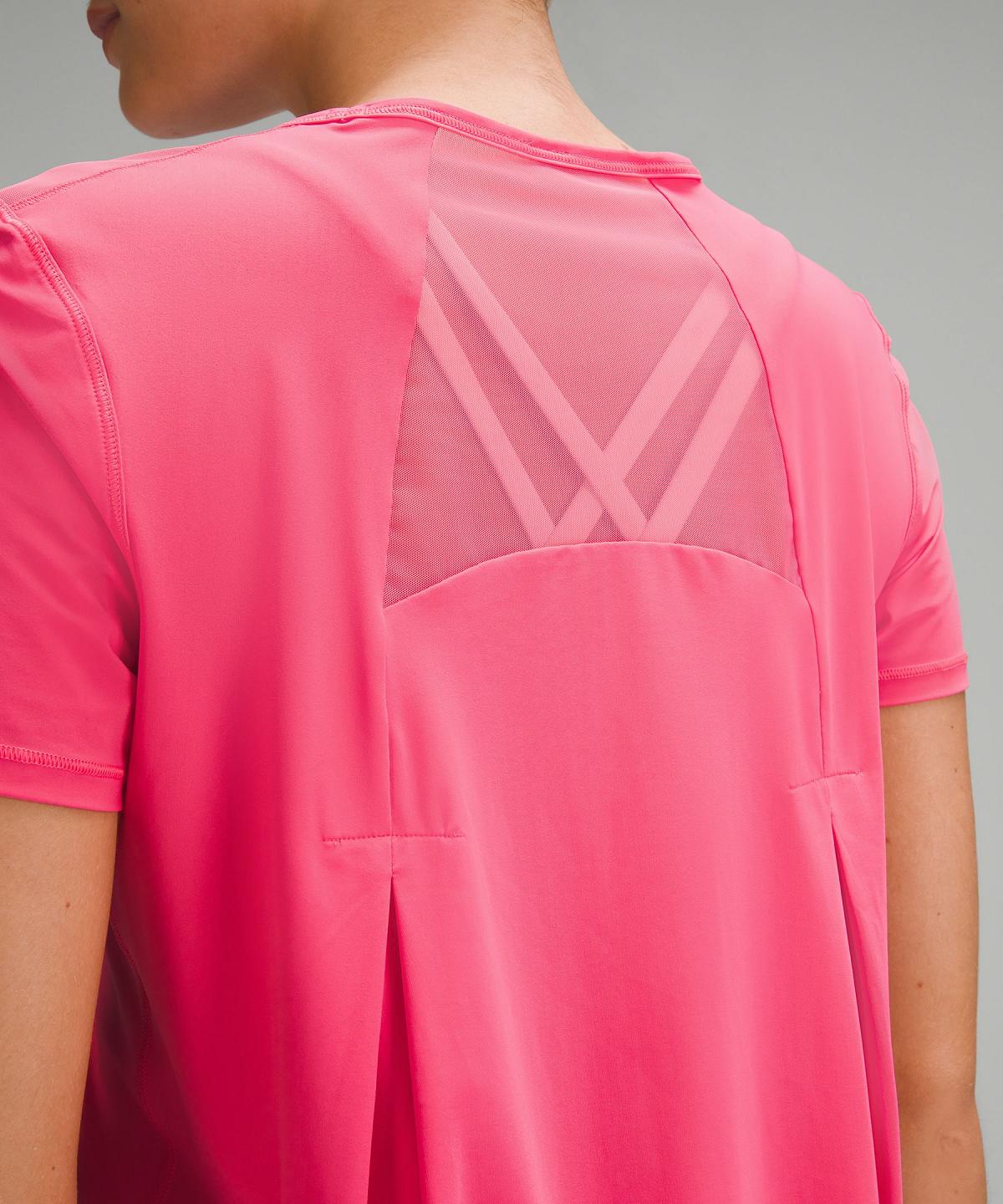 Pink Lululemon Sculpt Short-Sleeve Women Shirts | NZ_LuLu74194