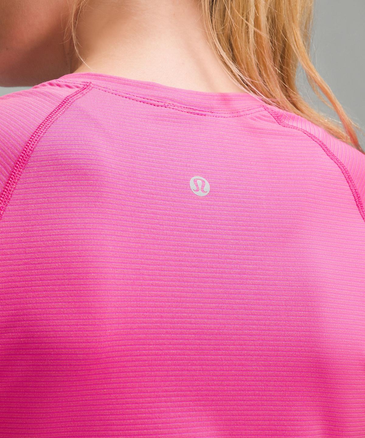 Pink Lululemon Swiftly Tech Short-Sleeve 2.0 Women Shirts | NZ_LuLu35309