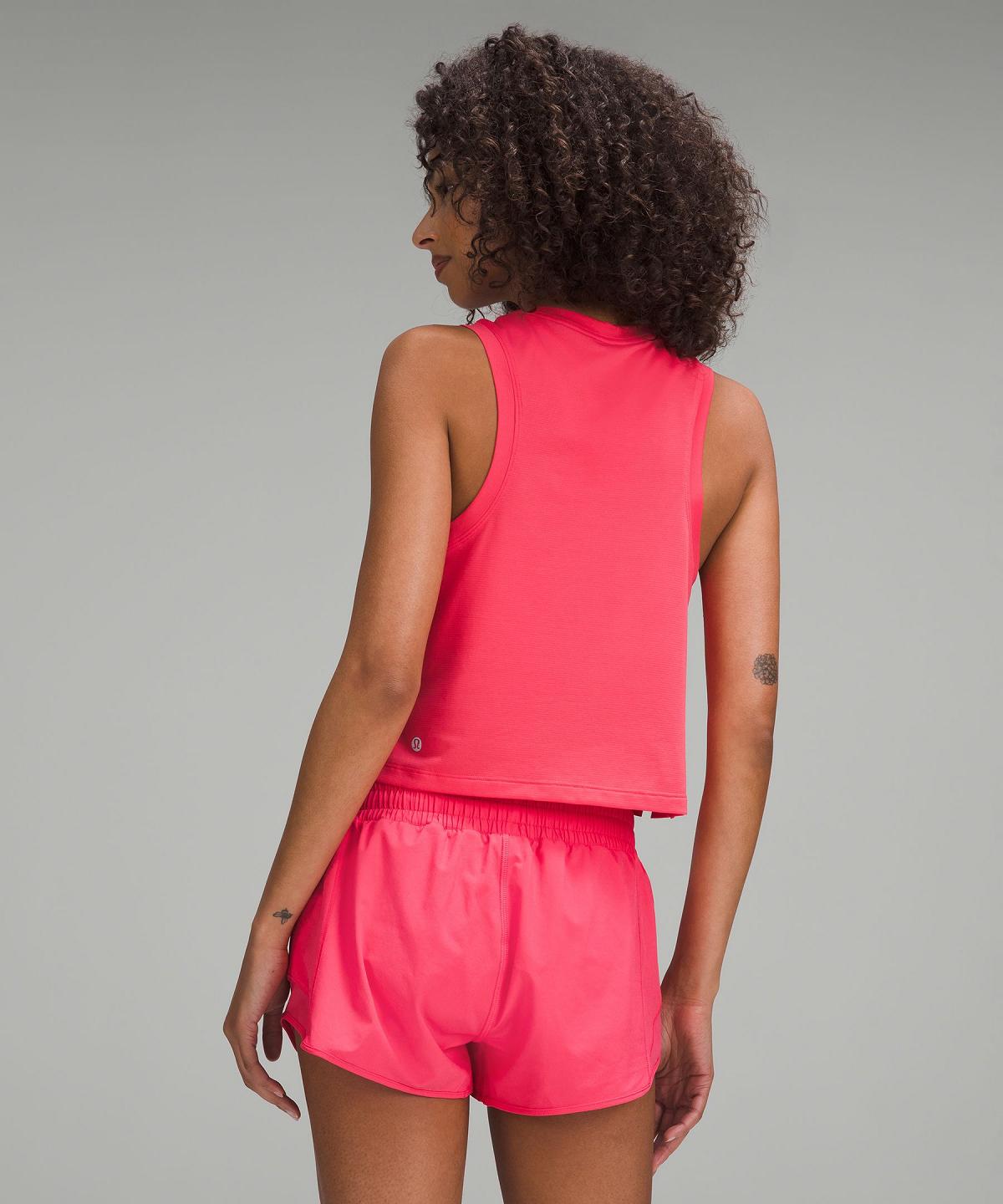 Pink Lululemon Ultralight Waist-Length Women Shirts | NZ_LuLu83266