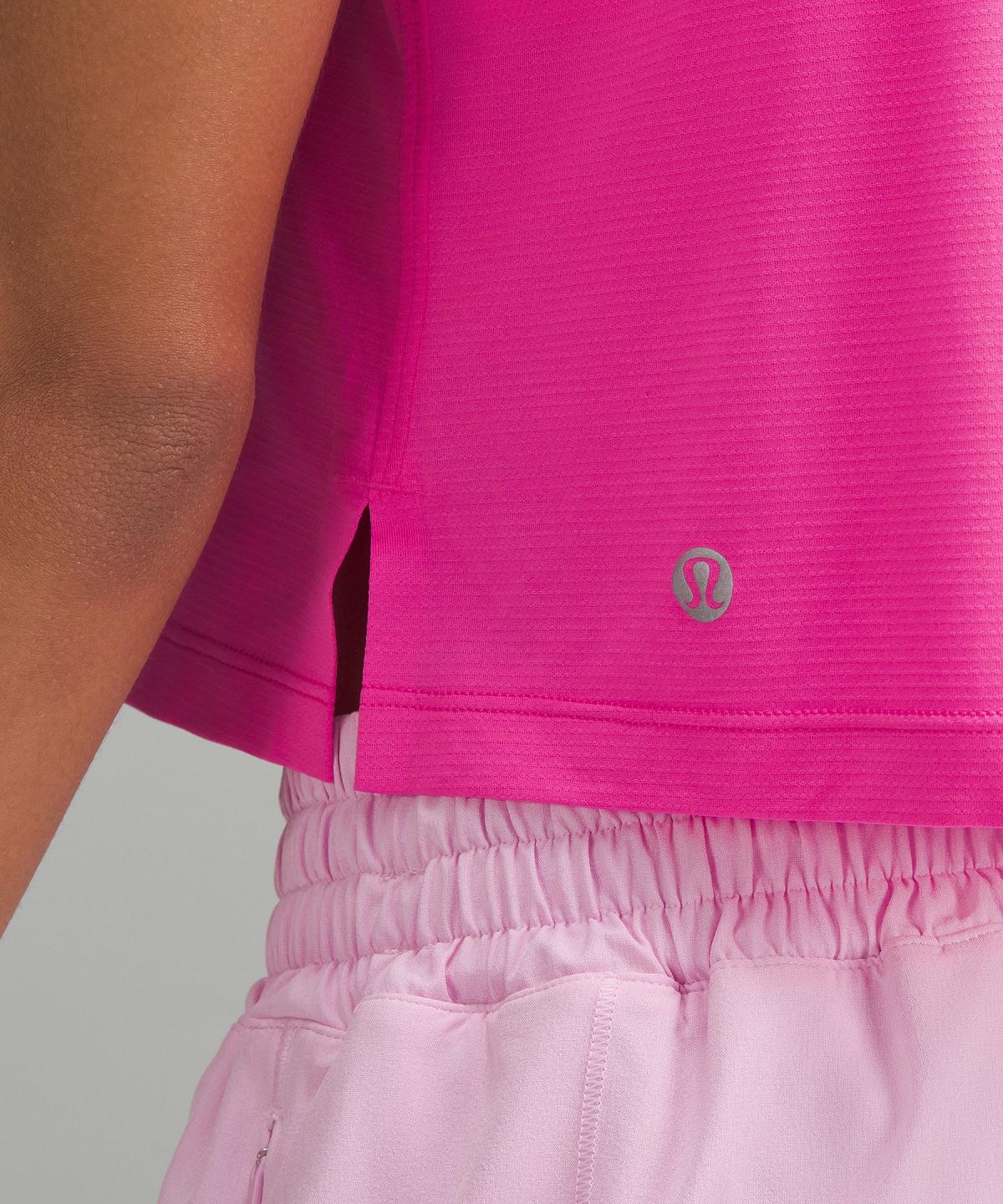 Pink Lululemon Ultralight Waist-Length Women Shirts | NZ_LuLu48151