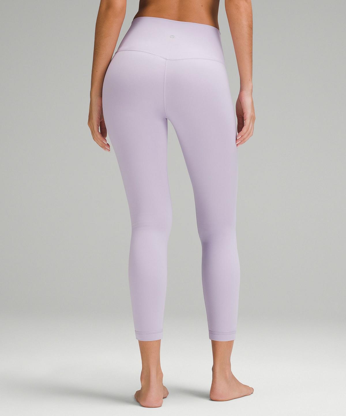 Purple Lululemon Align™ High-Rise Pant 25" Women Leggings | NZ_LuLu55077