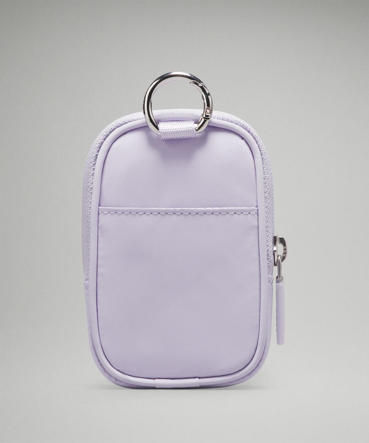 Purple Lululemon Clippable Nano Pouch Bag Wallets & Pouches | NZ_LuLu97628