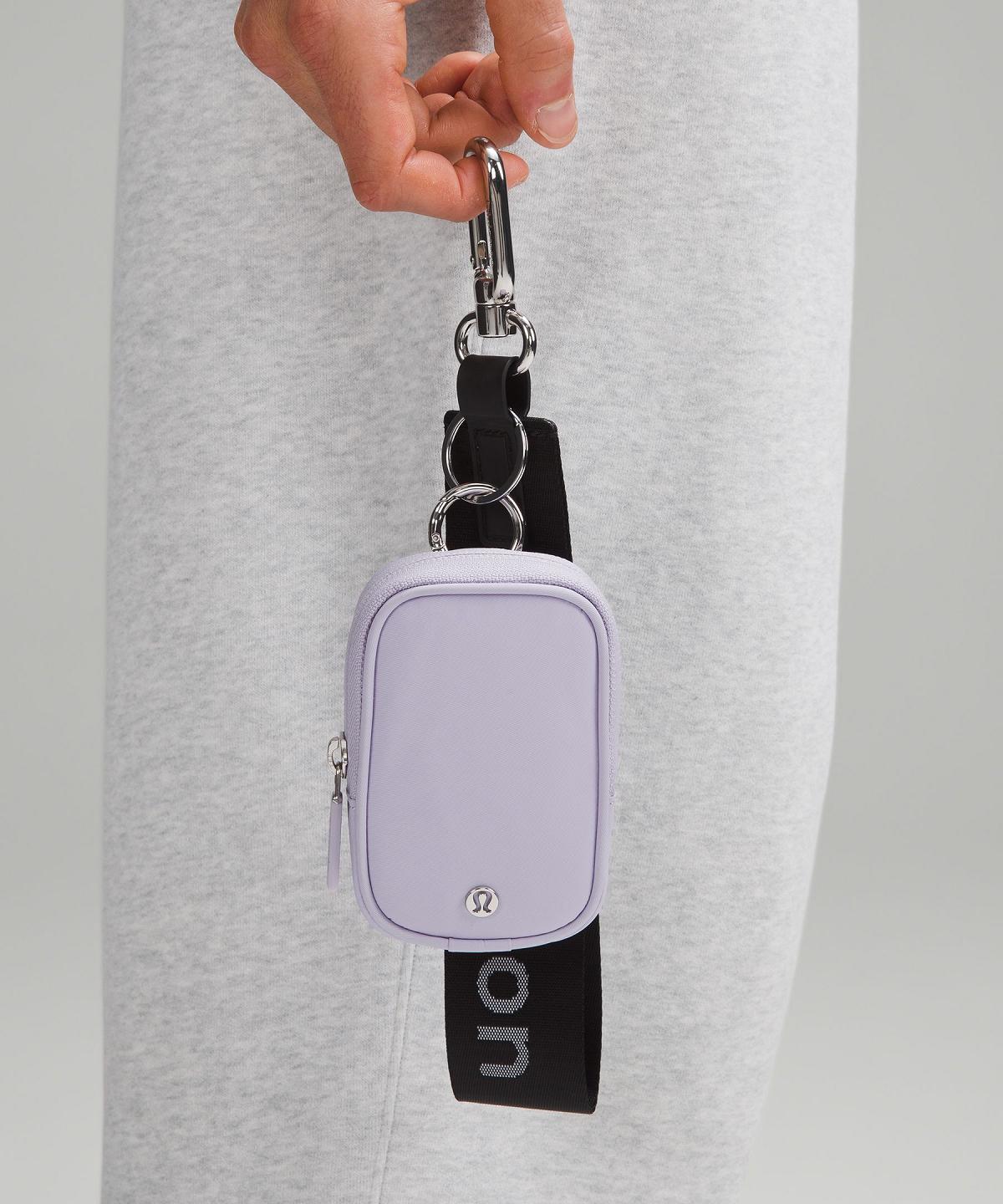 Purple Lululemon Clippable Nano Pouch Bag Wallets & Pouches | NZ_LuLu97628