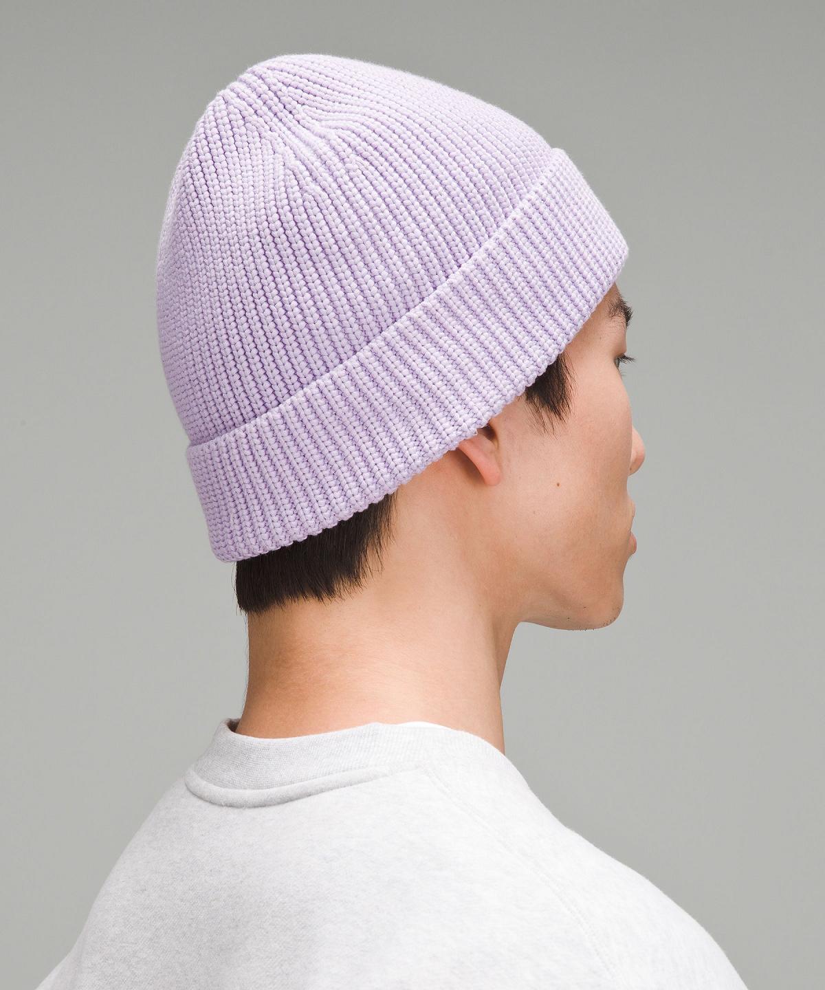 Purple Lululemon Close-Fit Cotton-Blend Ribbed Women Hats | NZ_LuLu66411