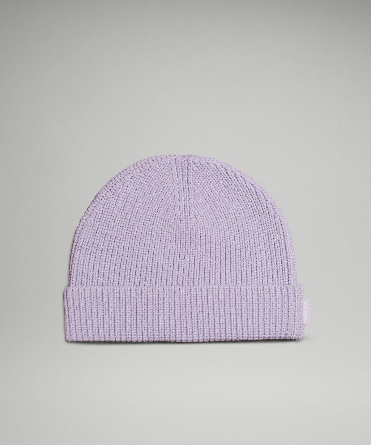 Purple Lululemon Close-Fit Cotton-Blend Ribbed Women Hats | NZ_LuLu66411