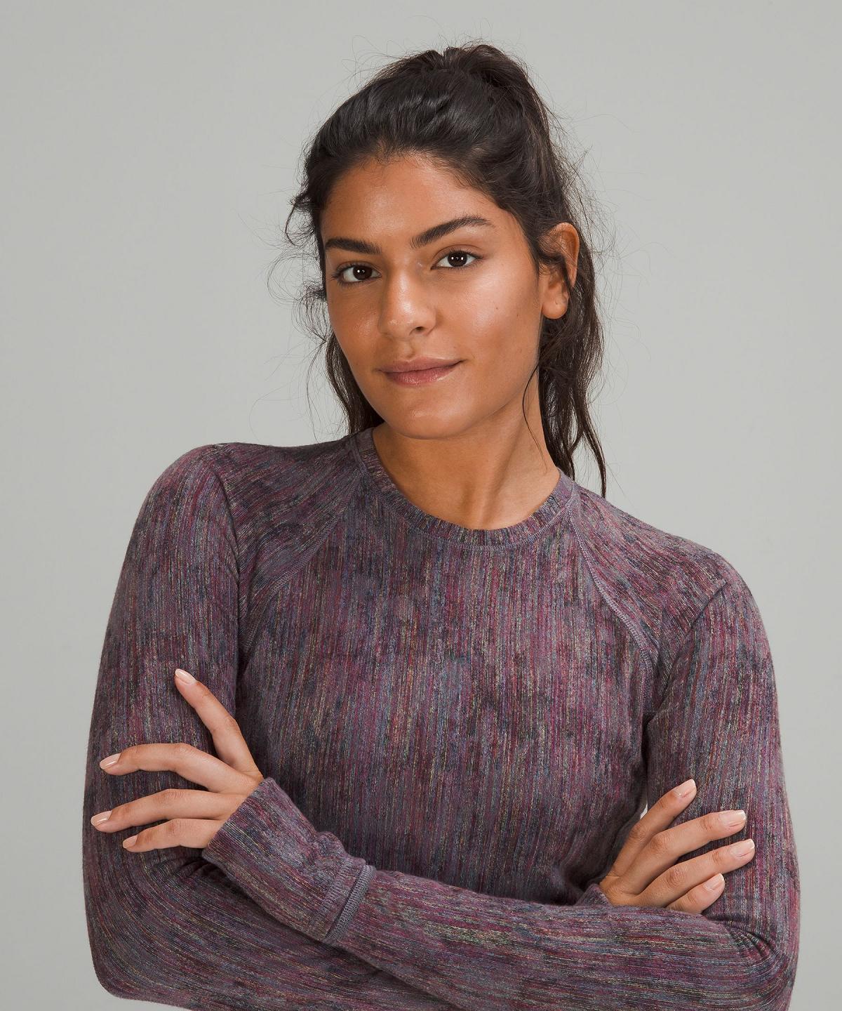 Purple Lululemon It's Rulu Women Long Sleeve Shirts | NZ_LuLu98866