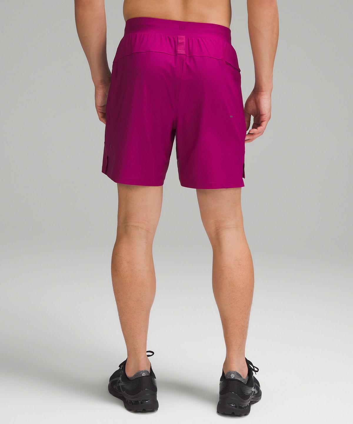 Purple Lululemon License to Train Linerless 7" Men Shorts | NZ_LuLu34993