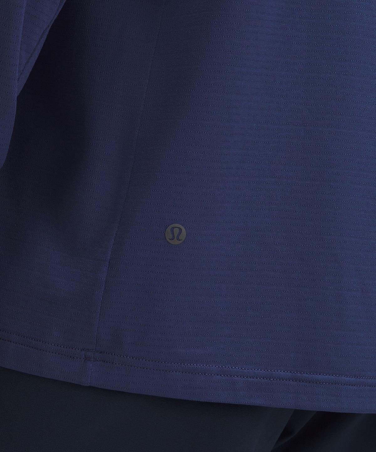 Purple Lululemon License to Train Relaxed-Fit Long-Sleeve Men T Shirts | NZ_LuLu81414