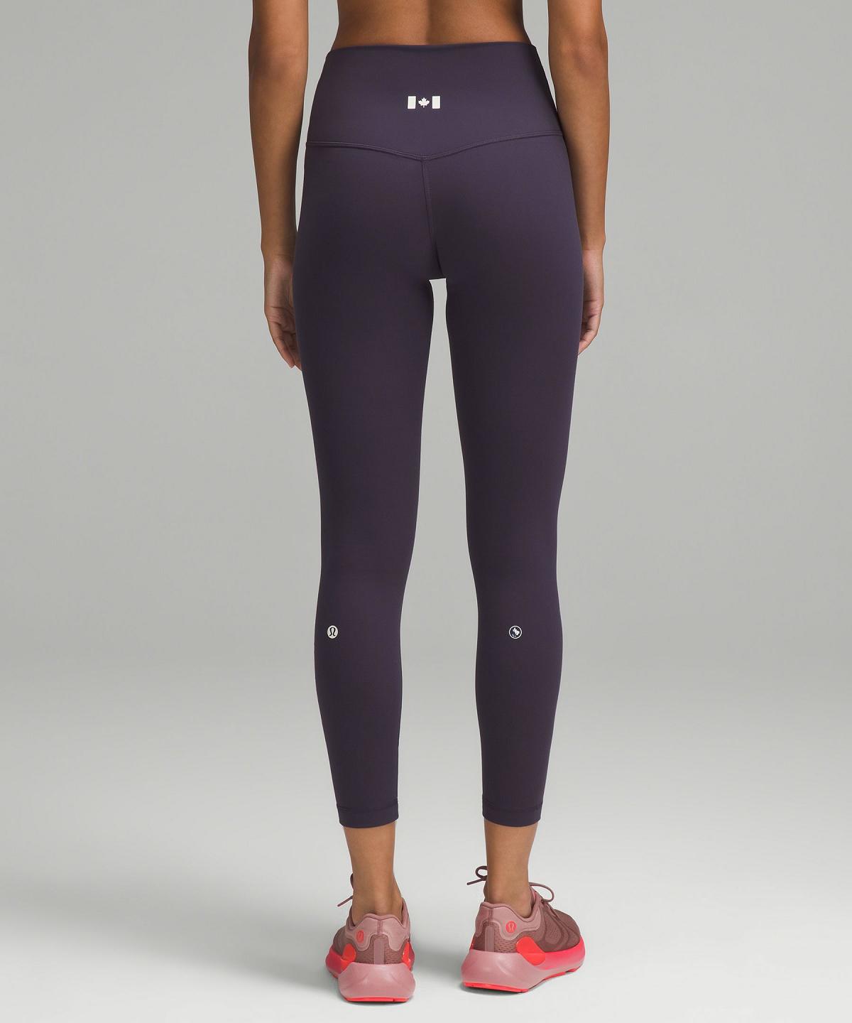 Purple Lululemon Team Canada Align™ High-Rise25" Women Pants | NZ_LuLu34122