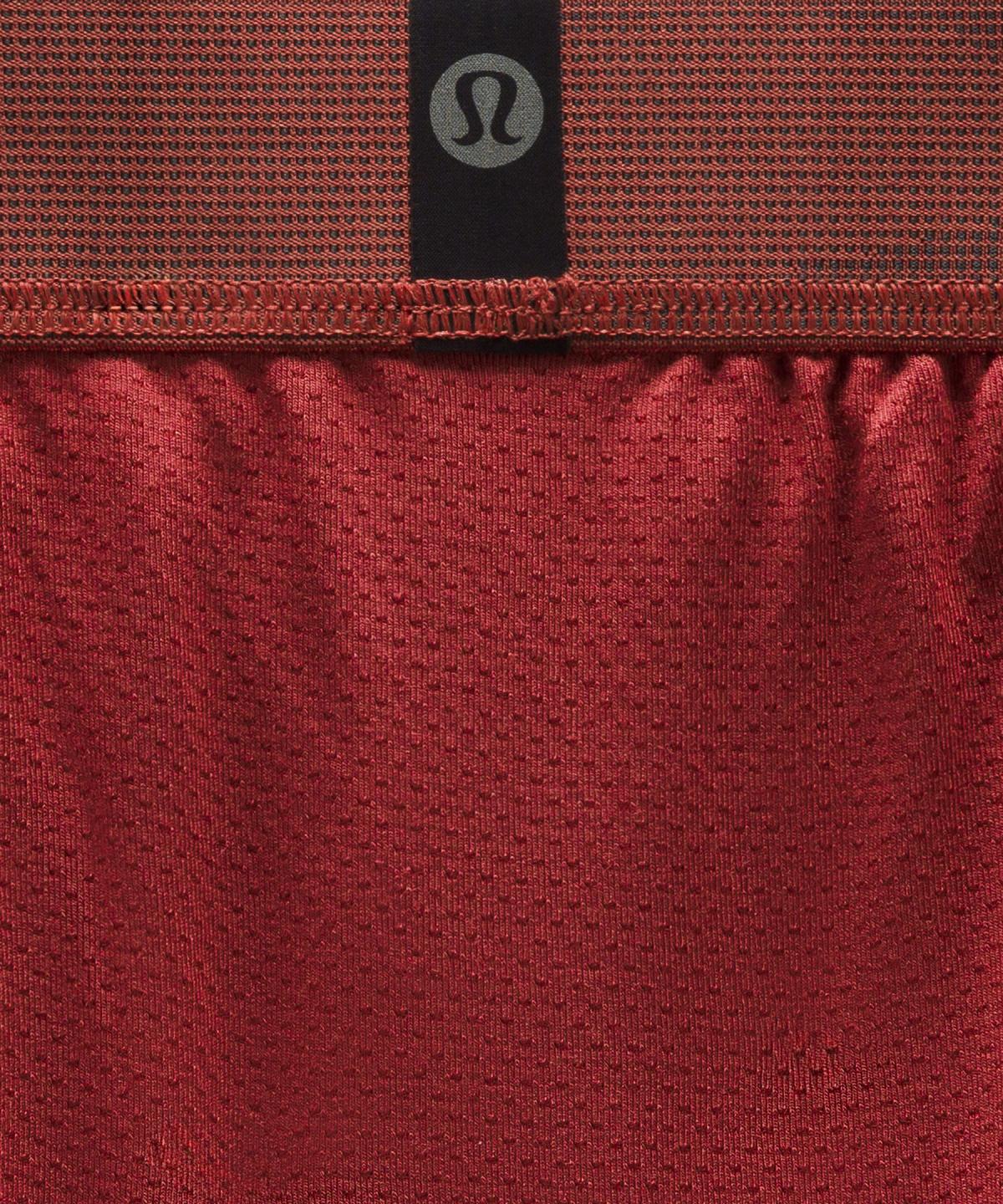 Red Lululemon Always In Motion Mesh Boxer 5" Men Underwear | NZ_LuLu50551