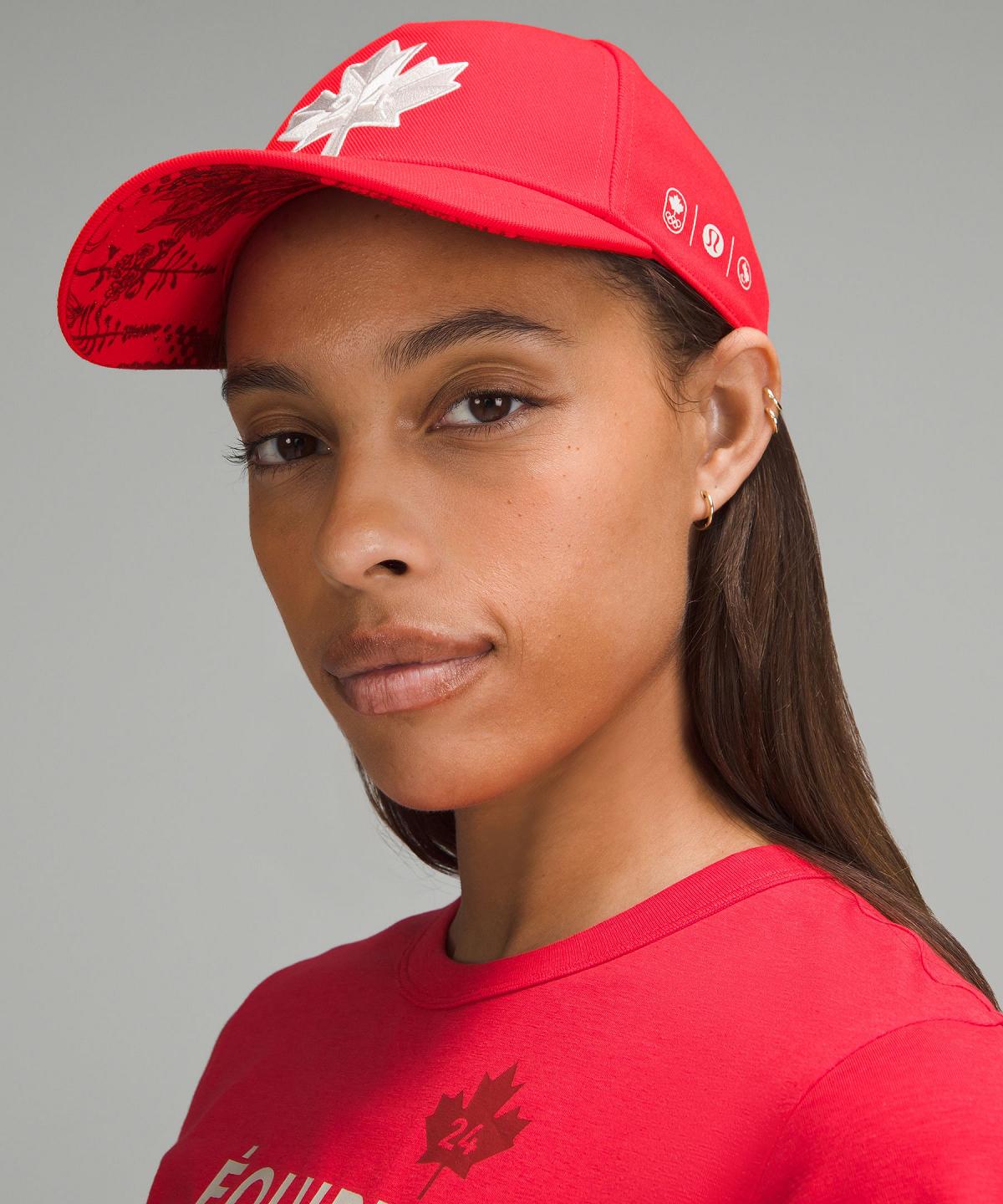 Red Lululemon Team Canada Future Legacy Ball Women Hats | NZ_LuLu24746