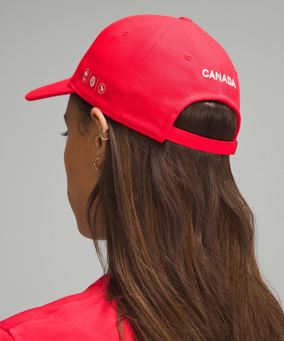 Red Lululemon Team Canada Future Legacy Ball Women Hats | NZ_LuLu24746