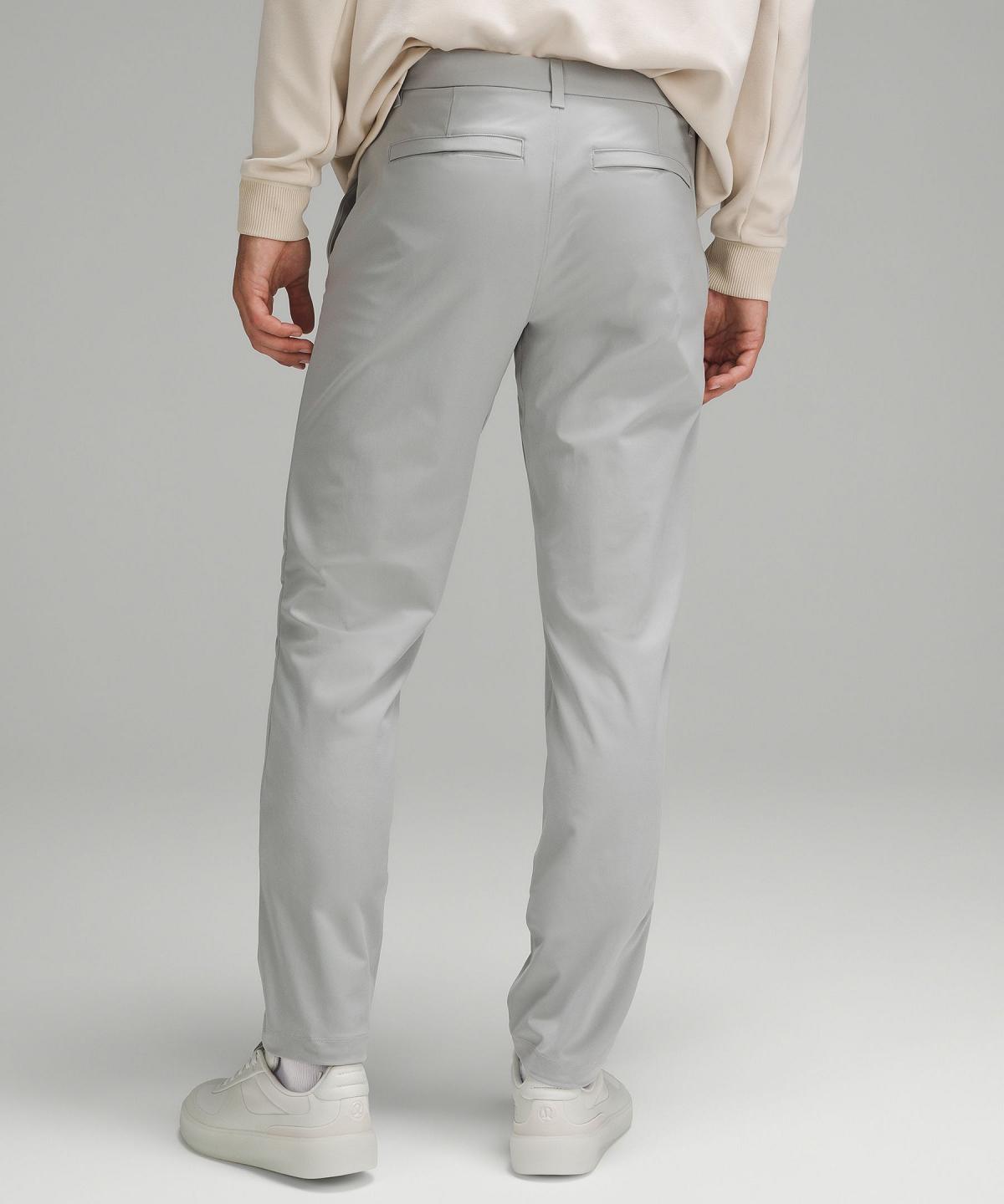 Silver Lululemon ABC Classic-Fit 28"L Men Trousers | NZ_LuLu21557