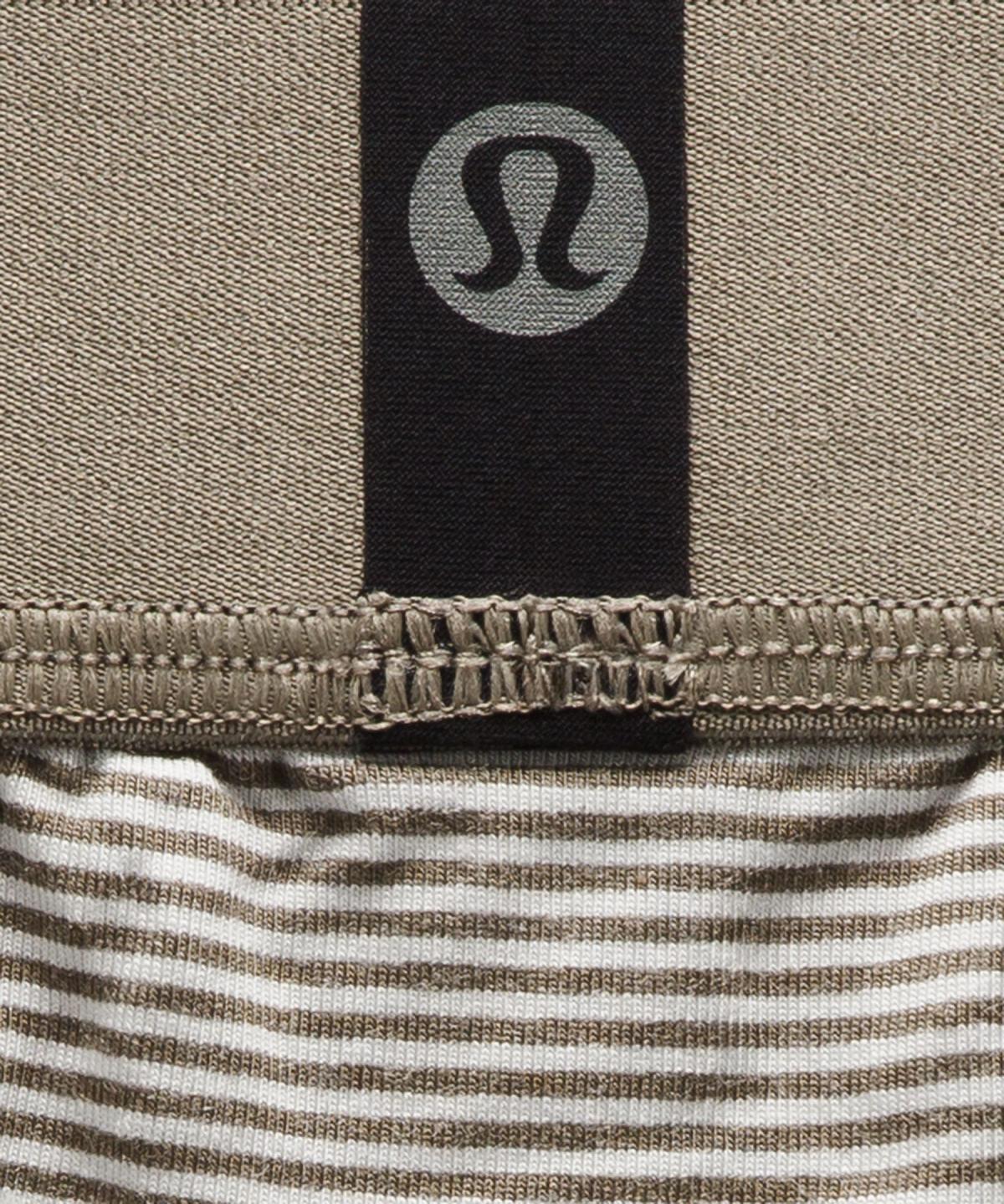 Stripes Grey Lululemon Always In Motion Boxer 5" Men Underwear | NZ_LuLu10926