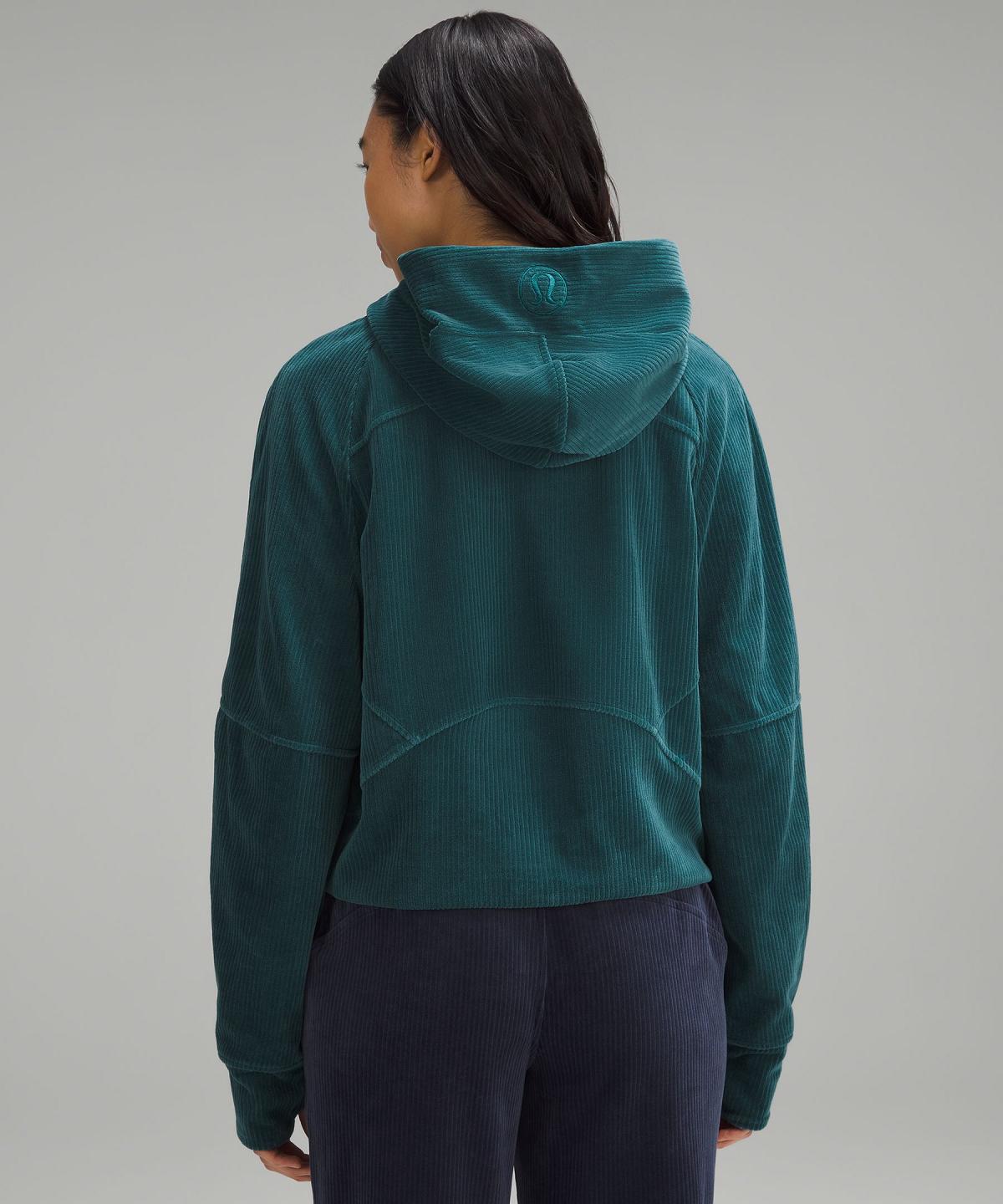 Turquoise Lululemon Scuba Oversized Women Hoodies & Sweatshirts | NZ_LuLu10899