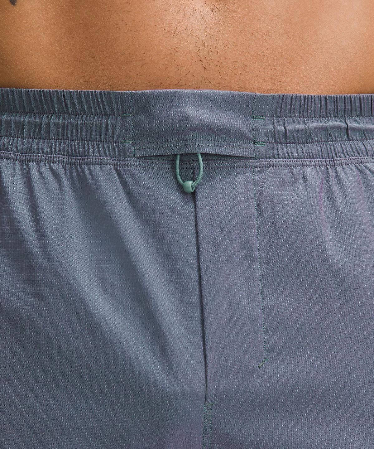 Turquoise / Purple Lululemon Pace Breaker Linerless 7" Men Shorts | NZ_LuLu85324