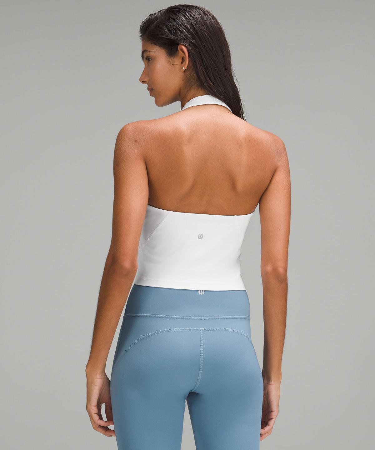 White Lululemon Align™ Halter Women Shirts | NZ_LuLu82967