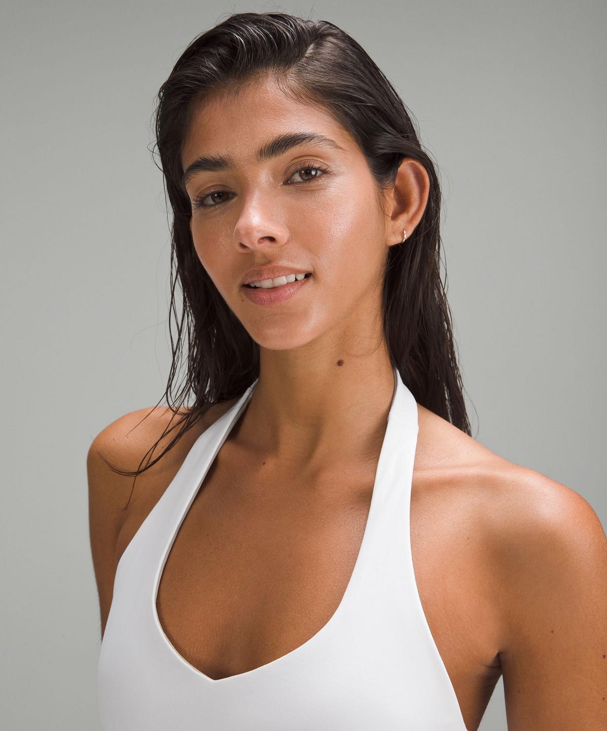 White Lululemon Align™ Halter Women Shirts | NZ_LuLu82967