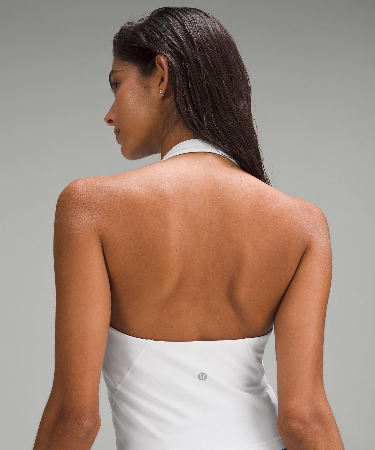 White Lululemon Align™ Halter Women Shirts | NZ_LuLu82967