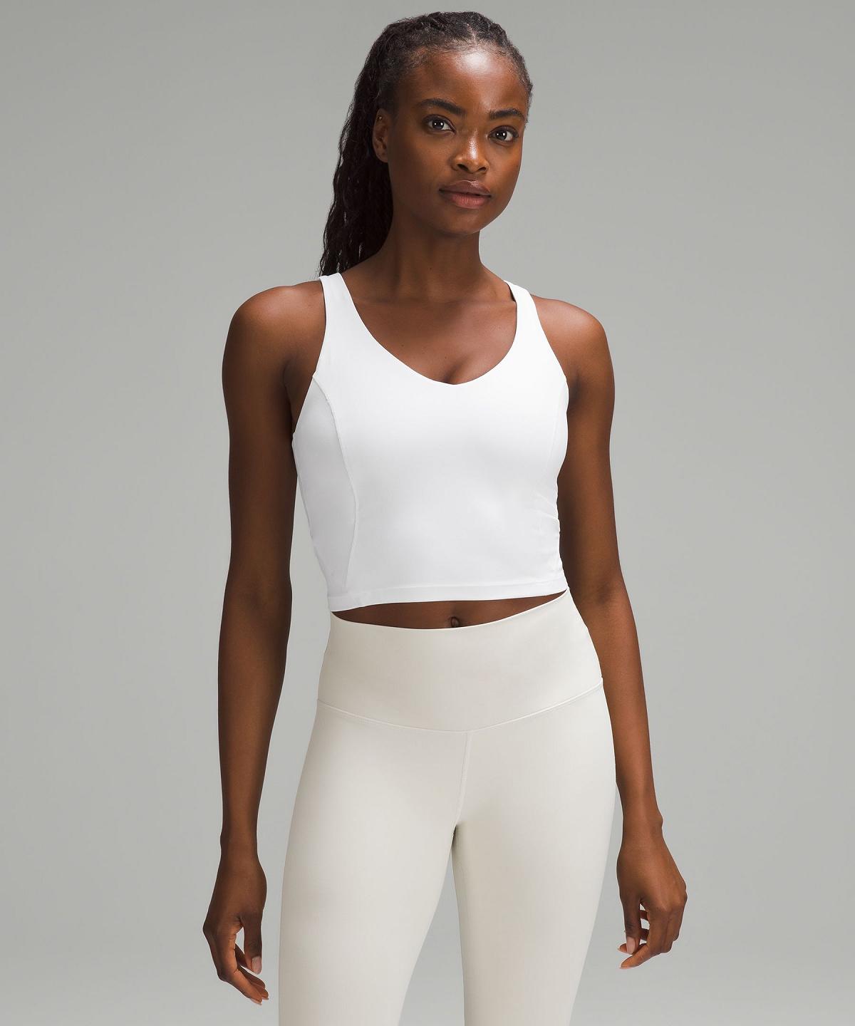 White Lululemon Align™ Women Shirts | NZ_LuLu30263