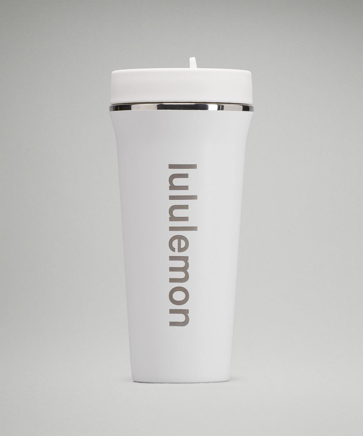 White Lululemon Back to Life Tumbler 24oz Women Water Bottles | NZ_LuLu50839