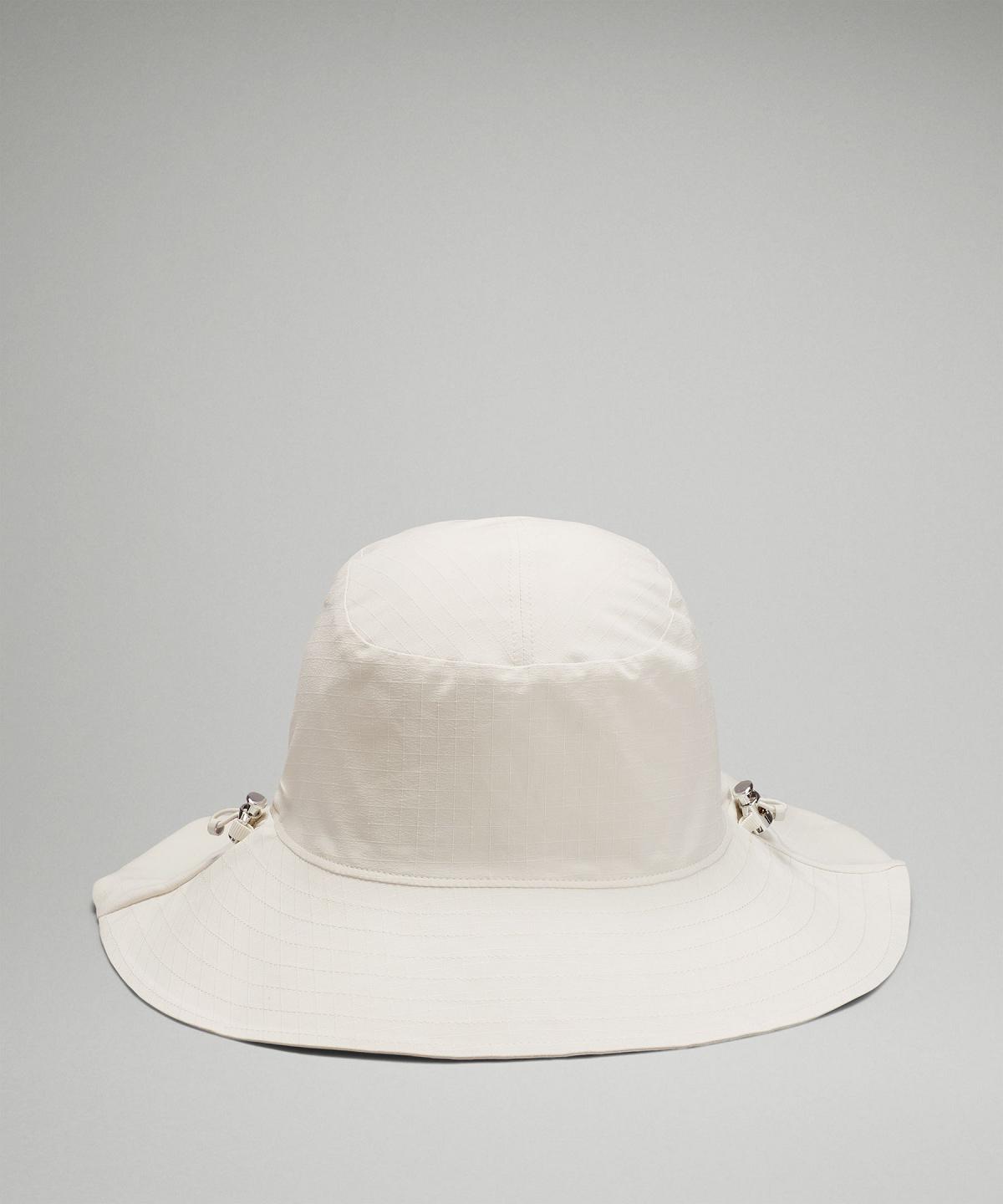 White Lululemon Cinchable Wide Brim Women Hats | NZ_LuLu28326