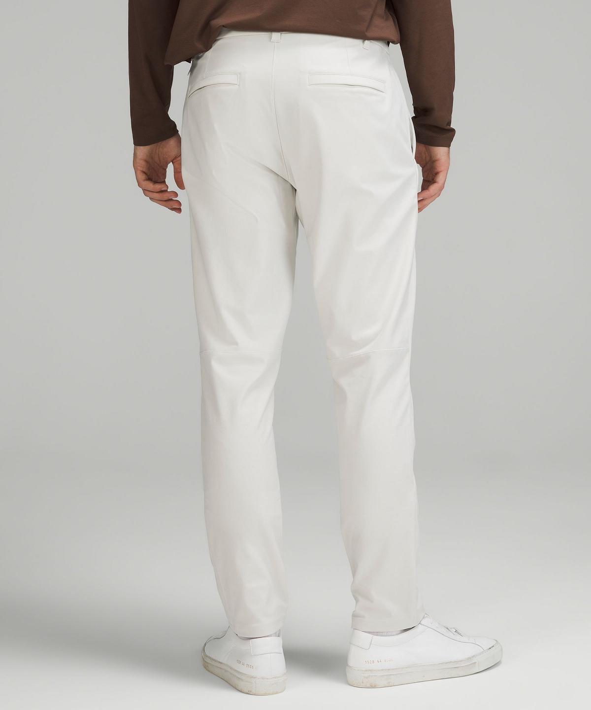 White Lululemon Commission Classic-Fit 32" Men Trousers | NZ_LuLu59086