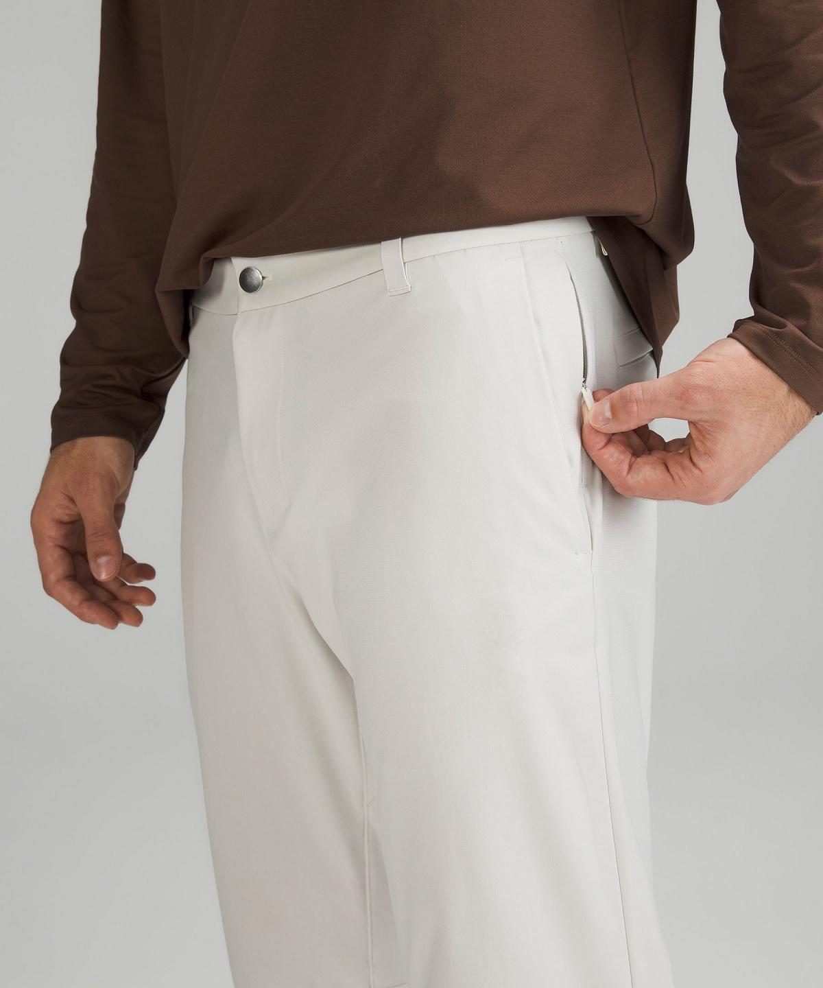 White Lululemon Commission Classic-Fit 32" Men Trousers | NZ_LuLu59086